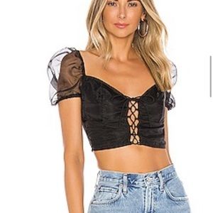 Claudia puff sleeve top